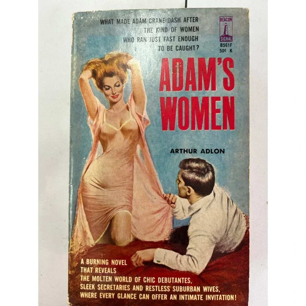 Adam's Women Arthur Adlon 1962 Vintage Paperback Beacon Signal